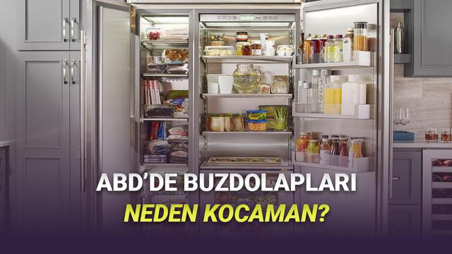 Amerikalıların Buzdolapları Neden Bir Kamyonet Kadar Büyük? İşte Duyunca "Vay Be!" Diyeceğiniz Nedenleri
