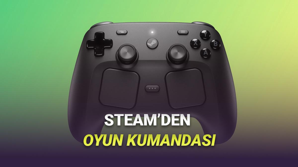 Steam, PS5 Dualsense Rakibi Oyun Kolunu Tanıttı: Steam Controller