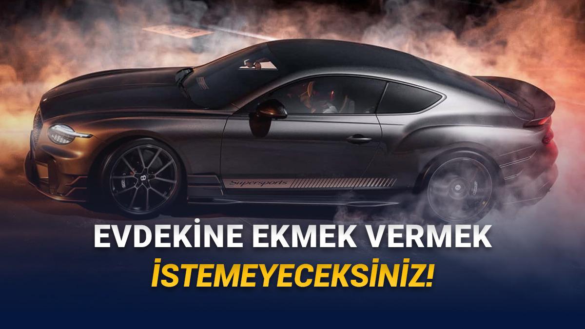 Zenginliğin Hakkını Veren Otomobil: Bentley Continental GT Supersports Tanıtıldı
