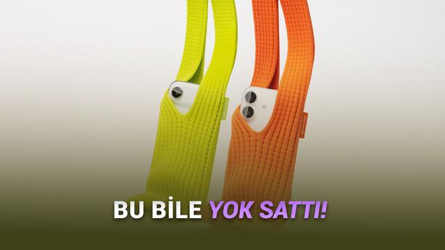 Apple'ın 10 bin TL'lik iPhone taşıma atkısı tükendi...