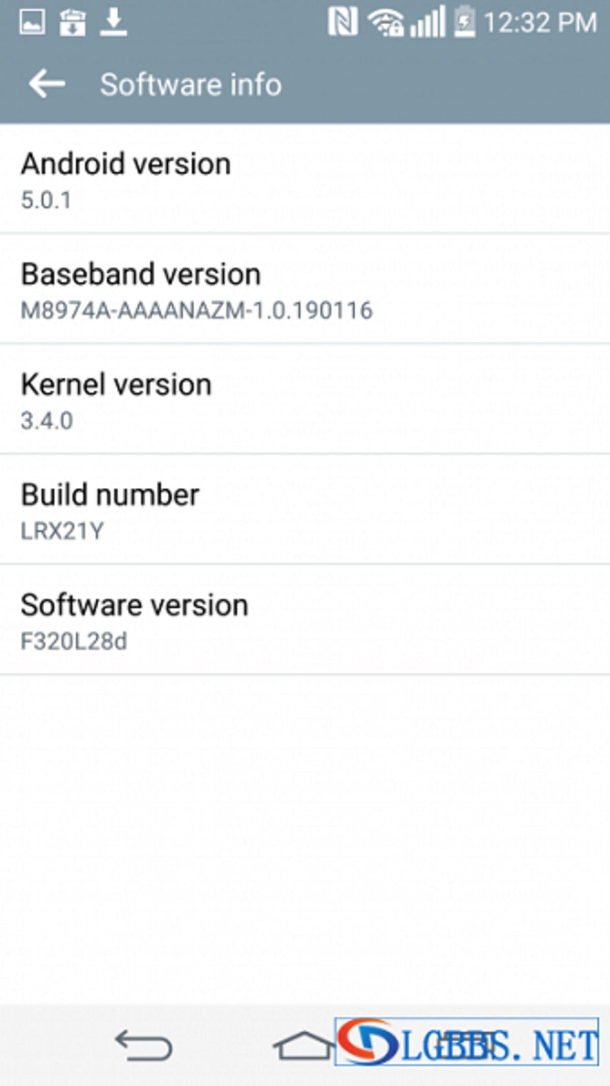 Android 5.0.1 Yüklü LG G2’den İlk Görüntü