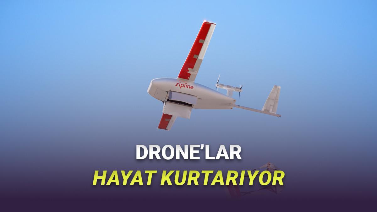 Ruanda, "Zipline" Drone'ları ile Ulaşılmaz Tepelere Kan ve Tıbbi Malzeme Teslimatını Nasıl Yapıyor?