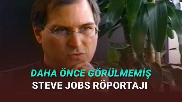 Steve Jobs'ın Daha Önce Hiç Görülmemiş Bir Röportajı Yayımlandı [Video]
