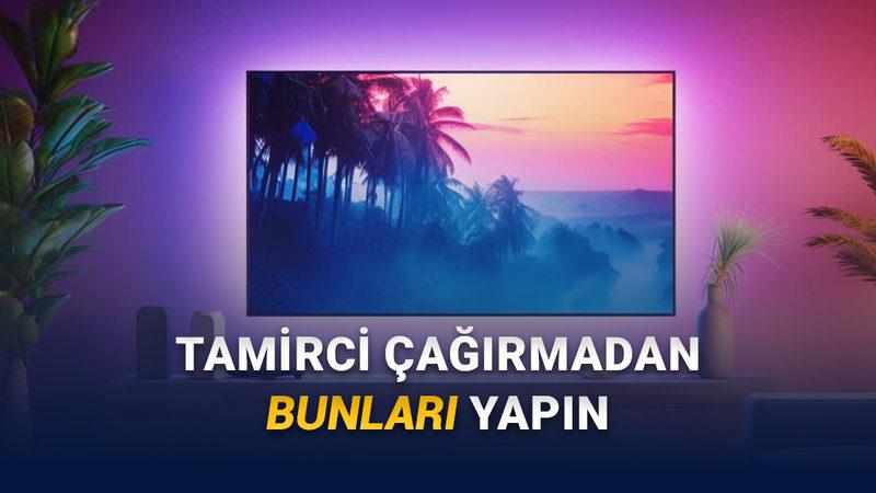 Televizyonunuzda Ses Var Görüntü Yok Sorunu Neden Olur? İşte Evde Deneyebileceğiniz Çözüm Yöntemleri