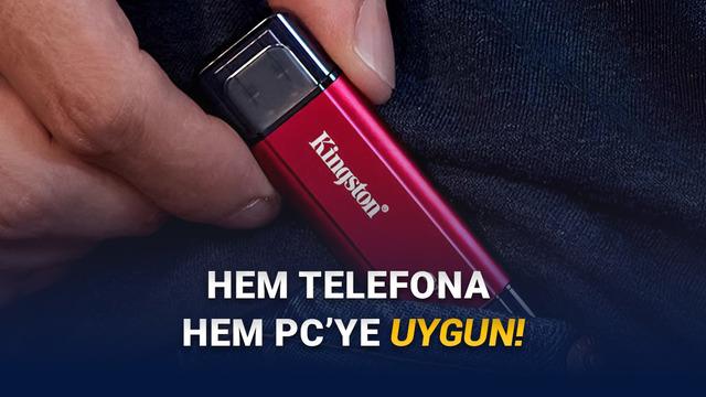  Kingston, 1.000'den Fazla Film Sığabilen ve Hem Telefona Hem PC'ye Takabileceğiniz SSD'sini Duyurdu 