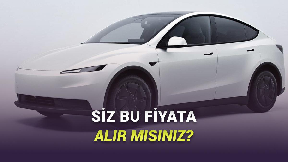 Ucuz(!) Tesla Model Y'nin Türkiye Fiyatı Açıklandı