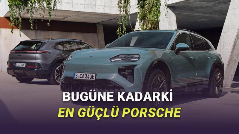 Hayallerinizi Süsleyecek İlk Elektrikli Porsche Cayenne Tanıtıldı: En Güçlü Porsche! 