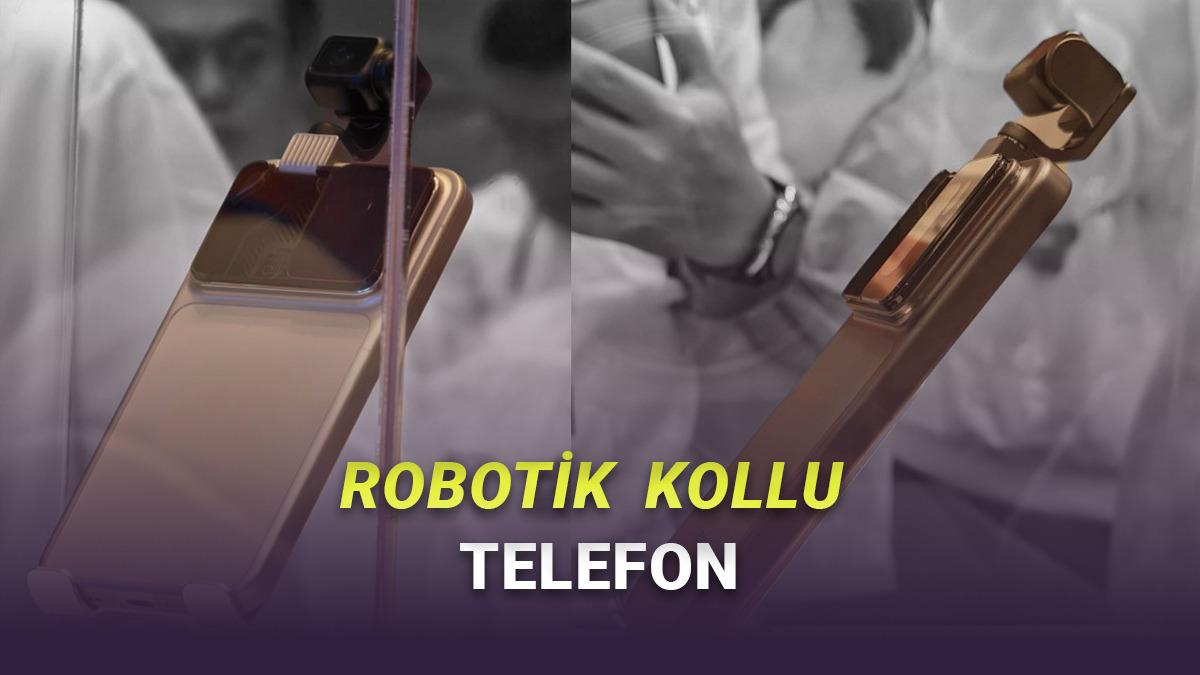 Robotik Kollu Telefon HONOR Robot Phone İlk Kez Kanlı Canlı Görüntülendi