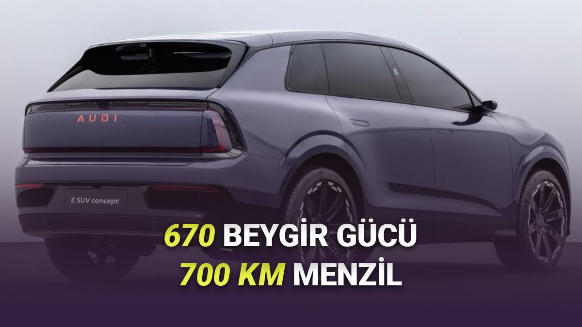 Tasarımıyla Büyüleyen Elektrikli Otomobil AUDI E8 SUV Tanıtıldı