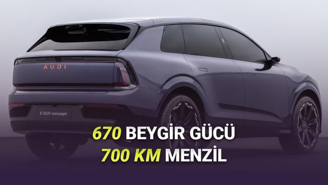  Tasarımıyla Büyüleyen Elektrikli Otomobil AUDI E8 SUV Tanıtıldı 