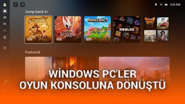  Tüm Windows bilgisayarları oyun konsoluna dönüştüren Xbox oyun modu kullanıma sunuldu 