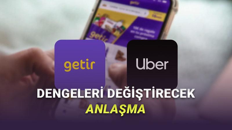 Uber Eats, Getir Yemek'i Satın Almak İçin Anlaşmaya Vardı: Son Söz Rekabet Kurumunda!