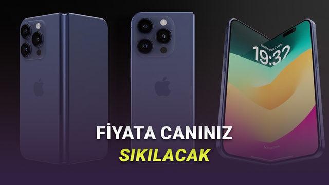  Katlanabilir iPhone'un Fiyatına Dair Çarpıcı İddia (Bu Fiyata Anca Videosunu İzleriz) 