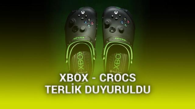 Xbox tasarımlı Crocs terlik duyuruldu