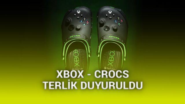 Xbox tasarımlı Crocs terlik duyuruldu