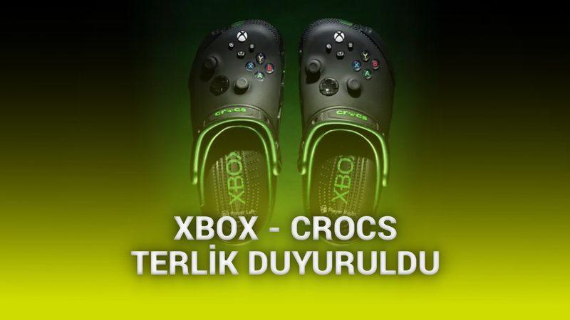 Xbox tasarımlı Crocs terlik duyuruldu