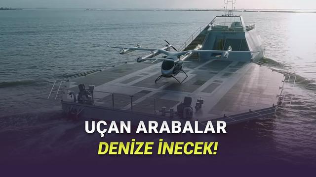  Dünyanın İlk Uçan Araba Gemisi Tanıtıldı [Video] 