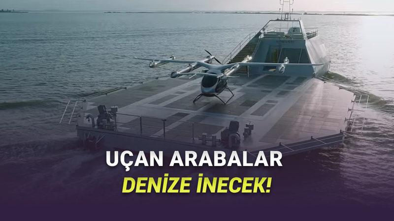 Dünyanın İlk "Uçan Araba Gemisi" Tanıtıldı [Video]