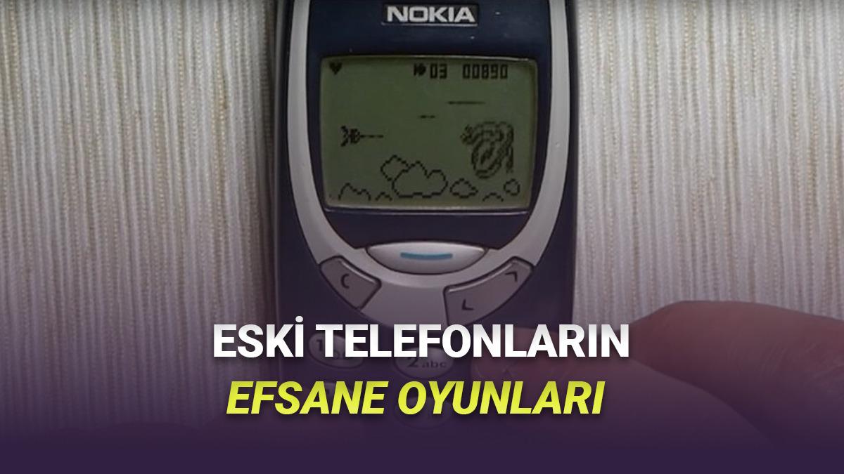 Görünce Nostalji Yaşayacağınız, Eski Telefonlardaki Unutulmaz Oyunlar