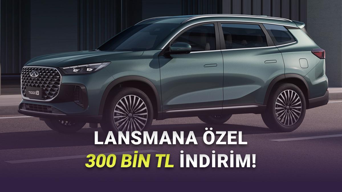 Fiyatıyla da Özellikleriyle de Rakipsiz Yeni Chery Tiggo 8 Türkiye'de: Peki Alınır mı?