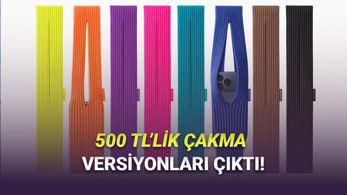 Binlerce TL'lik Sınırlı Üretim iPhone Çantasının Sudan Ucuz Çakması Satışa Sunuldu