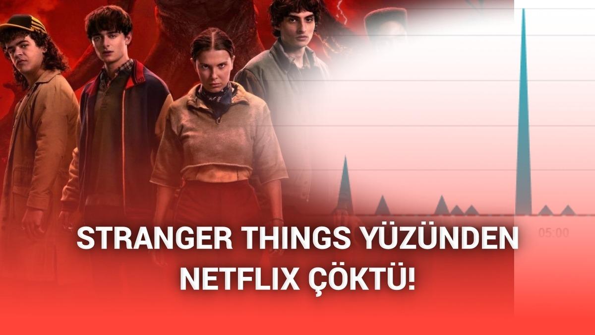 Stranger Things'in 5. sezonu yayınlandı, Netflix çöktü