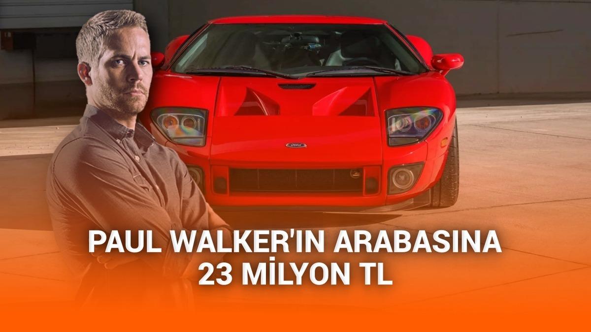Paul Walker'ın otomobili açık artırmaya çıktı: Teklifler 23 milyon TL'yi geçti bile