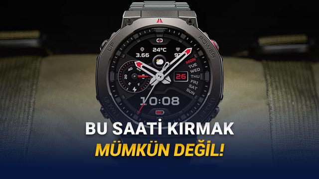 Yüksek Basınçlı Su Jetine Bile Dayanıklı Akıllı Saat Black Shark GS3 Ultra Duyuruldu!