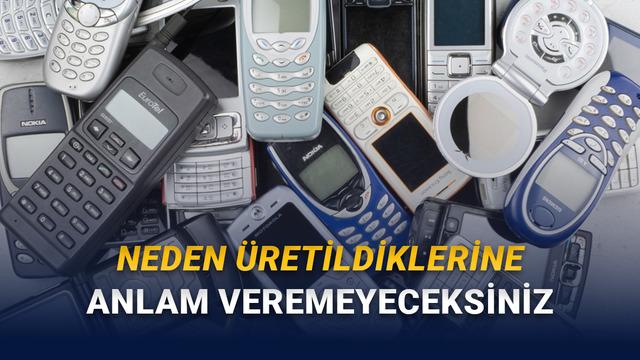 Görünce "Bunu Kim, Neden Üretmiş?" Diyeceğiniz Eski Telefonların En Absürt Özellikleri