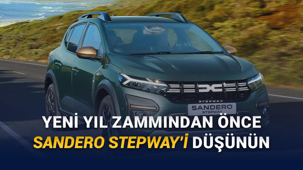 Aralık 2025 Dacia Fiyat Listesi: Sandero Stepway, Rakiplerinden Çok Ucuz!