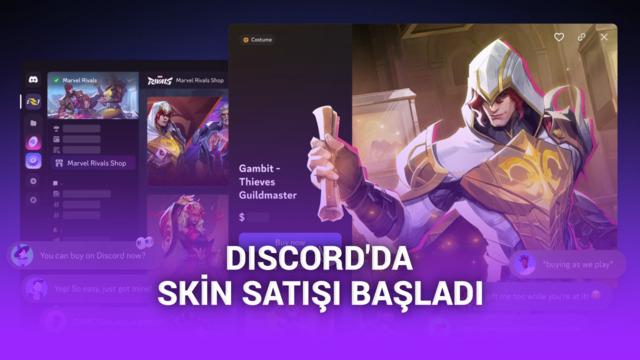 Discord'da oyun skin'leri satışı başladı