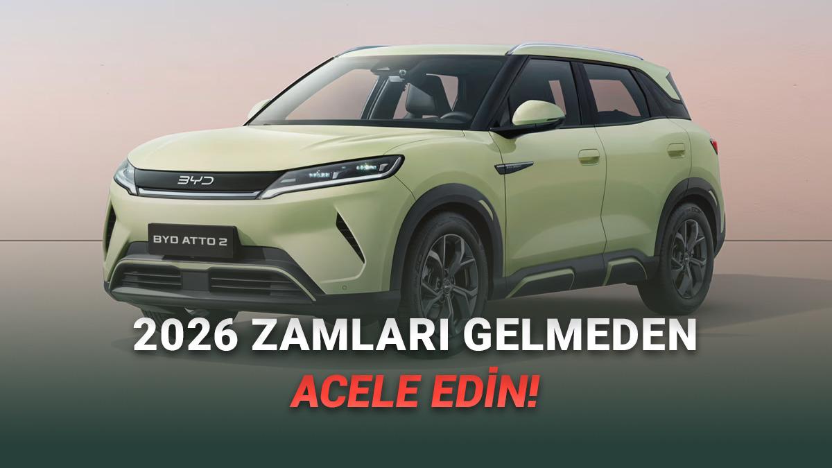 Aralık 2025: Türkiye'deki En Ucuz Elektrikli Otomobiller!