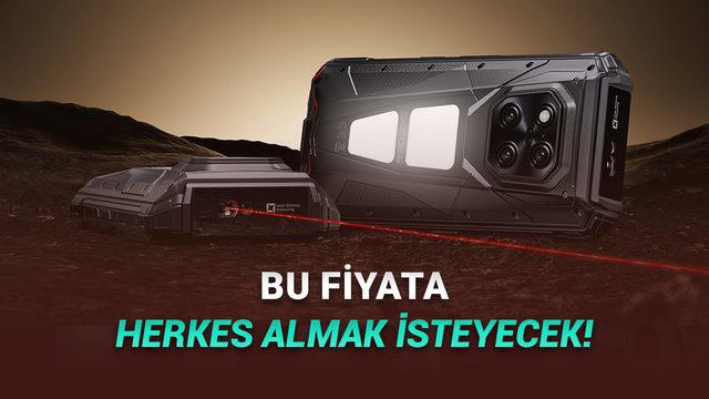 20.500 mAh'lık Devasa Bataryası Olan Ultra Sağlam Telefon DOOGEE V MAX LR Duyuruldu