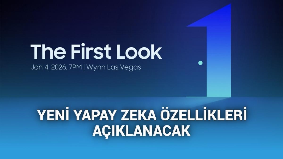 Samsung, 4 Ocak'ta "The First Look" adında bir etkinlik düzenleyeceğini açıkladı