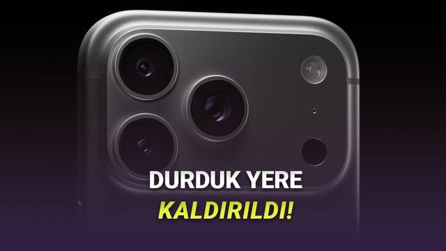Apple'dan iPhone Kullanıcılarını Ayağa Kaldıran Hareket: iPhone 17 Pro'nun En Önemli Kamera Özelliklerinden Biri Kaldırıldı!