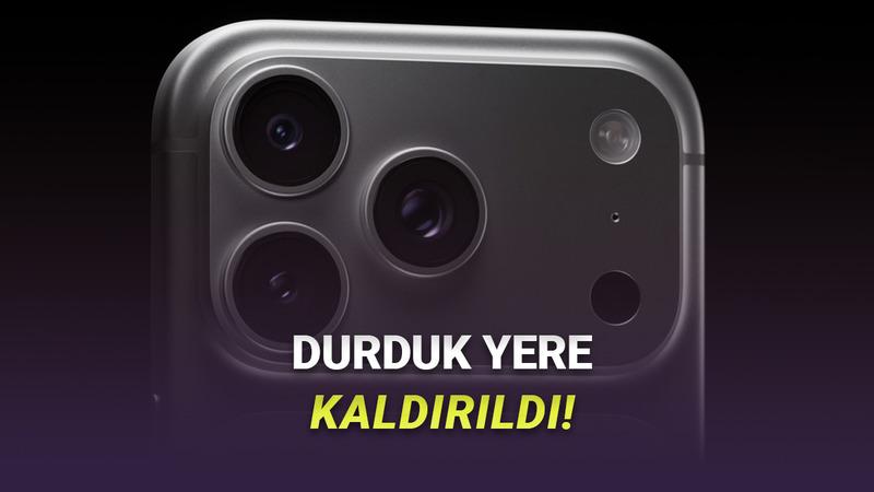 Apple'dan iPhone Kullanıcılarını Ayağa Kaldıran Hareket: iPhone 17 Pro'nun En Önemli Kamera Özelliklerinden Biri Kaldırıldı!