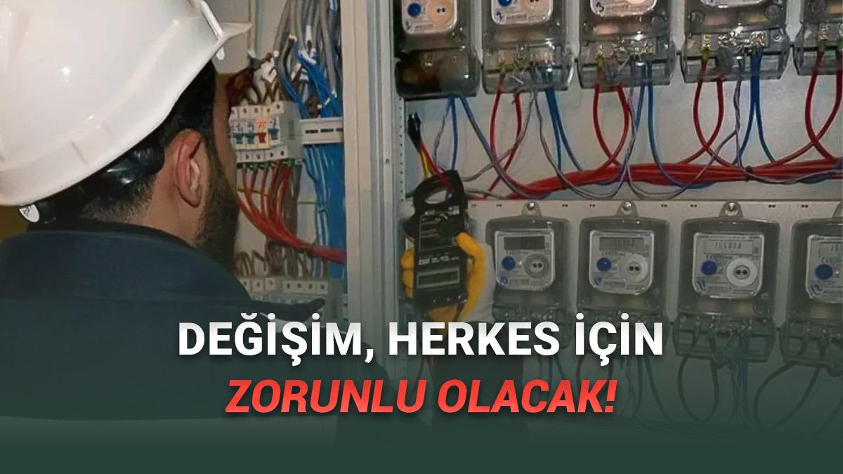 Türkiye'deki Tüm Elektrik Sayaçları Değişecek!  İşte Değiştirme Takviminden Yeni Sayaçların Avantajlarına Kadar Tüm Detaylar...