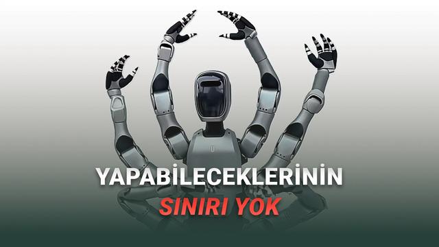 Dünyanın İlk 6 Kollu İnsansı Robotu Tanıtıldı: Aynı Anda Birçok Görev Yapabiliyor!