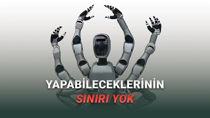 Dünyanın İlk 6 Kollu İnsansı Robotu Tanıtıldı: Aynı Anda Birçok Görev Yapabiliyor!