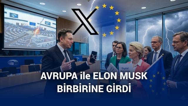 
                         Avrupa'dan X'e 120 milyon euro ceza: Elon Musk, sinirden Avrupa Komisyonu'nun reklam hesabını kapattı 
                    