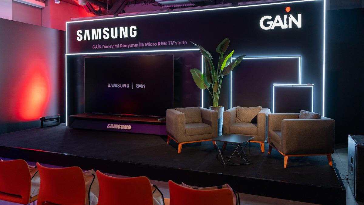 GAİN ve Samsung'dan Yeni İş Ortaklığı: Samsung TV'lerde GAİN, İçeriklere Erken Erişim ve Dahası
