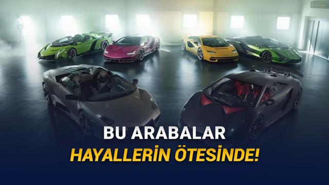 Dünyanın En Nadir Lamborghini Koleksiyonu ile Tanışın: Milyarlarca Dolar Değerinde!