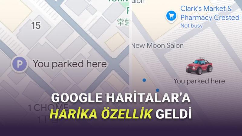Google Haritalar'a Çok Kullanışlı Özellik Geldi: Aracınızı Park Ettiğiniz Yeri Otomatik Kaydedecek