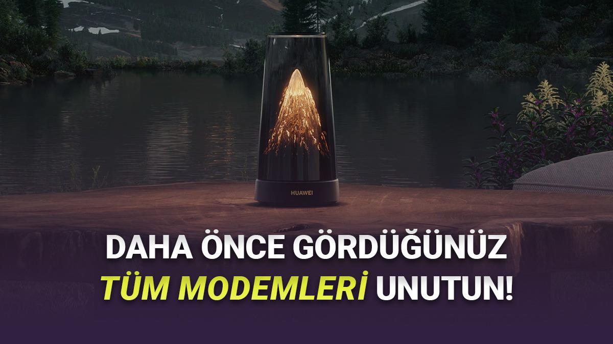 Teknolojik Ürünler Çirkin Görünmek Zorunda mı? Huawei'nin Âdeta Bir Dekorasyon Gibi Görünen Harika Tasarımlı Modemiyle Tanışın