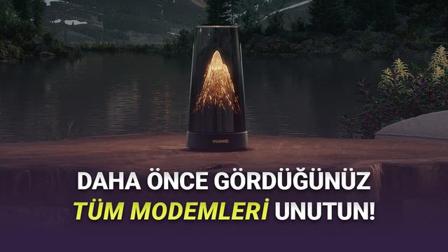 Teknolojik Ürünler Çirkin Görünmek Zorunda mı? Huawei'nin Âdeta Bir Dekorasyon Gibi Görünen Harika Tasarımlı Modemiyle Tanışın