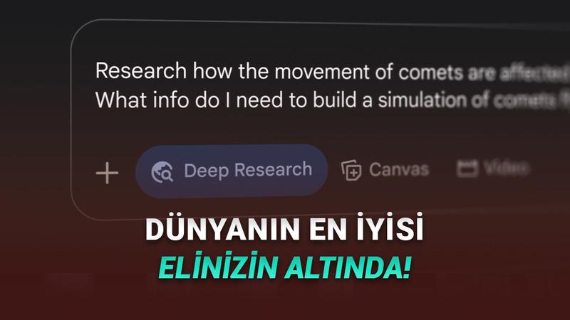 Google'dan GPT 5.2'ye Sert Yanıt: Yeni Deep Research'ü Resmen Duyurdu!