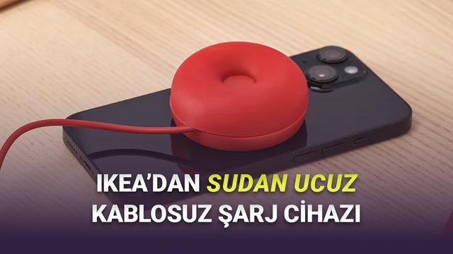 IKEA, Hem iPhone hem Android Telefonlarda Çalışabilen Şirin mi Şirin Kablosuz Şarj Cihazı Tanıttı