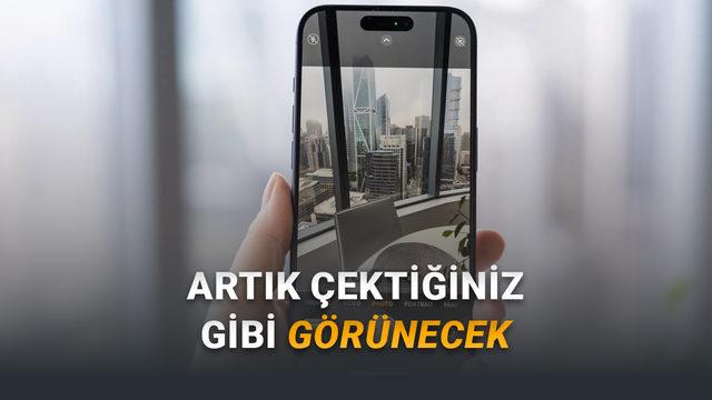 Çektiğiniz Fotoğrafların Önizlemede Gördüğünüz Gibi Kalmasını Sağlayan iPhone Kamera Ayarları