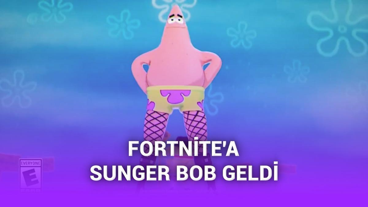 Fortnite’ta SpongeBob temalı dev parti başladı