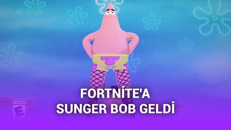 Fortnite’ta SpongeBob temalı dev parti başladı
